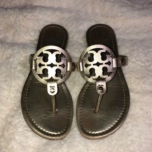 Tory Burch Gold Miller Sandal